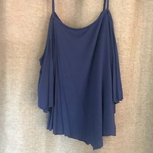 American Eagle Cold Shoulder Crop Top